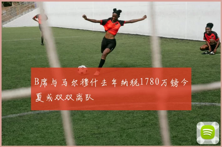 B席与马尔穆什去年纳税1780万镑今夏或双双离队